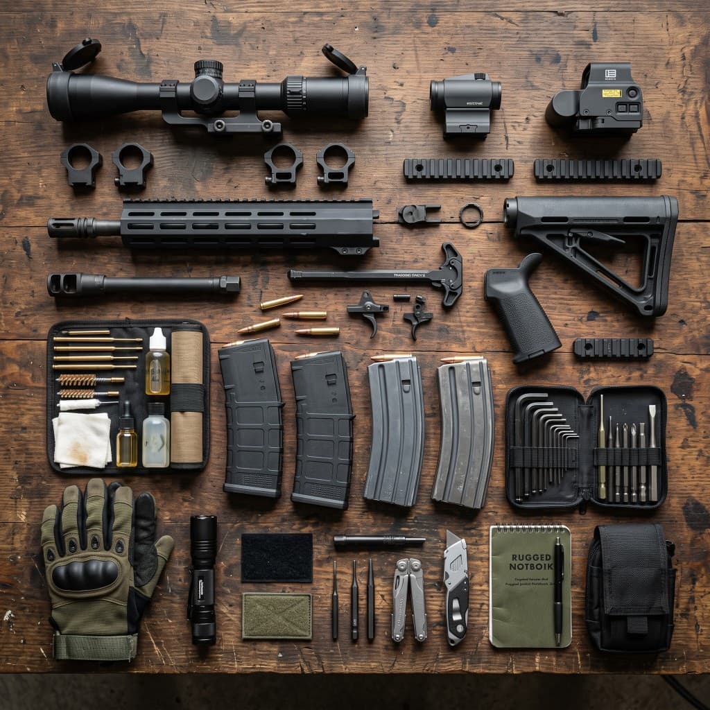 อุปกรณ์แต่งราง · The Armory